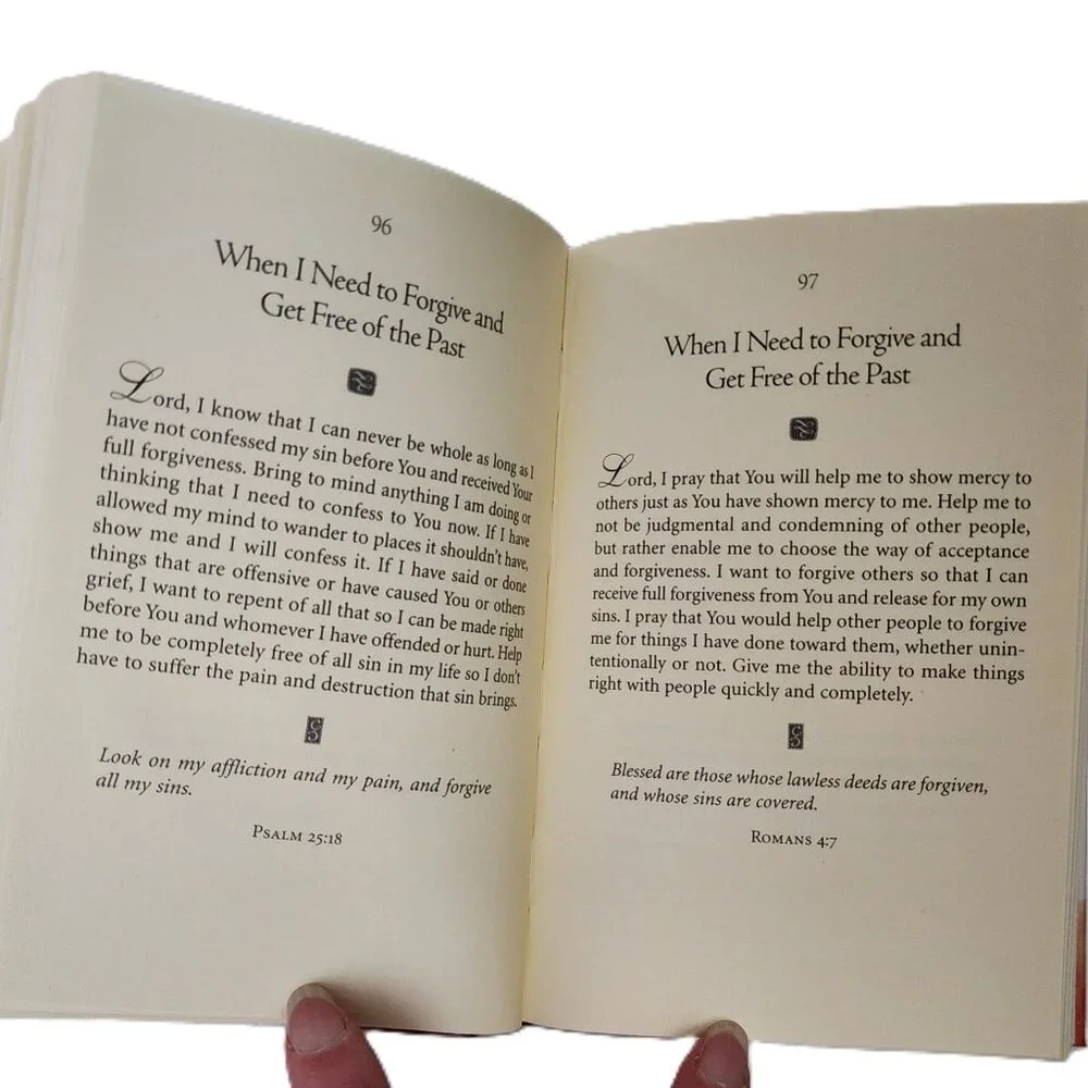 Prayers for Emotional Wholeness 365 Prayers for Living in Freedom HC by Omartian